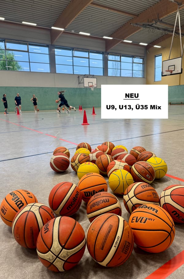 Neue Angebote: U9 - Ü35 Mix